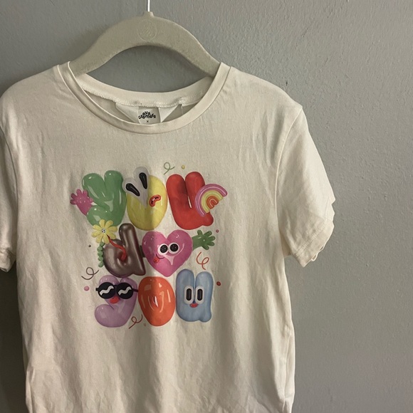 H&M x Eva Cremors Girls Graphic T-shirt Size 6-7 years - Picture 4 of 7